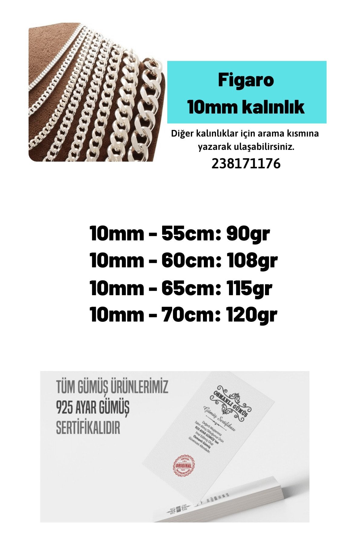 Vog%2010%20Mm%20Figaro%20Model%20925%20Ayar%20Gümüş%20Erkek%20Kolye%20Zincir%20Modelleri