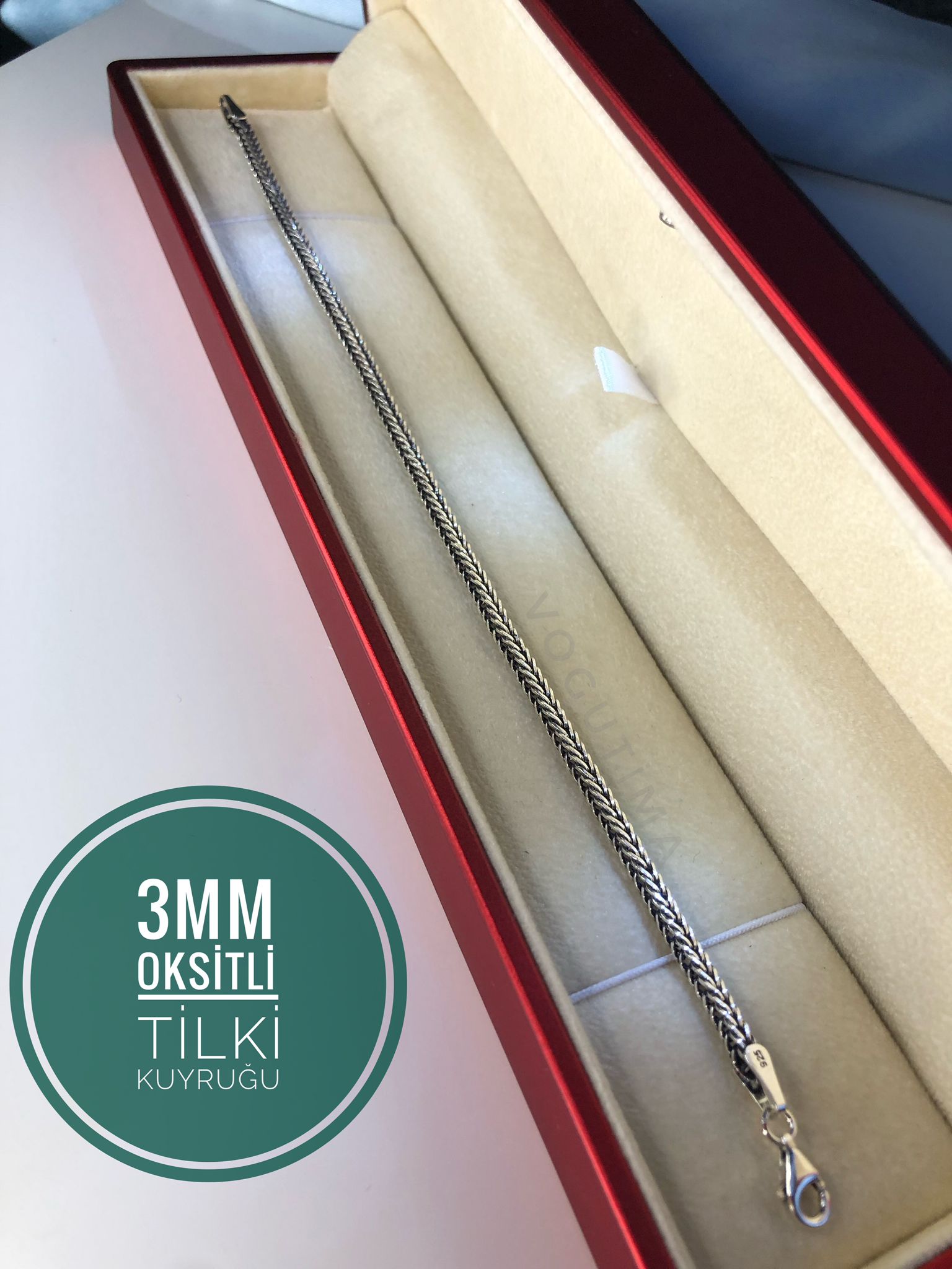 3mm%20Tilki%20Kuyruğu%20Oksitli%20925%20Gümüş%20•%20Işıklı%20Kutuda%20Sevgiliye%20•%20Eşe%20Erkek%20Bileklik