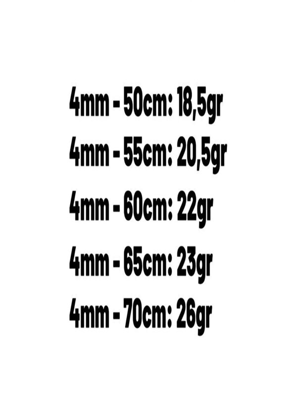 Vog%204mm%20Force%20Zincir%20925%20Ayar%20Unisex%20Gümüş%20Kolye