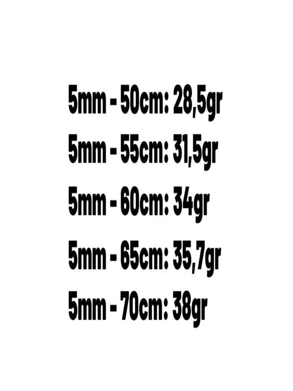 Vog%205mm%20Force%20Zincir%20925%20Ayar%20Unisex%20Gümüş%20Kolye