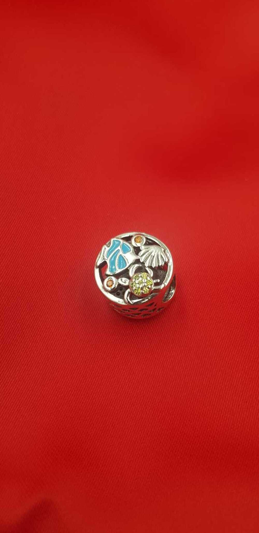 Vog%20Pandora’s%20Charm’s%20Balık,Kaplumbağ%20Ve%20İstiridye%20925%20Ayar%20Gümüş%20Charms